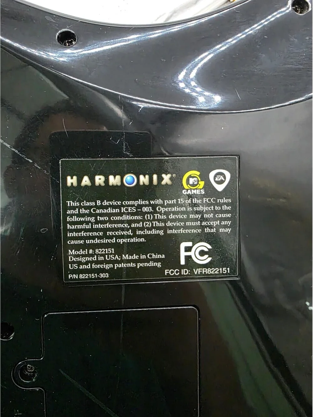 Harmonix Fender Stratocaster Guitar Controller for Video Games